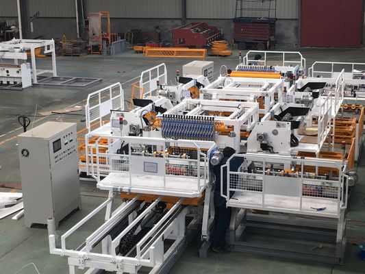 Soluzione automatica dello scaffale del pallet di Mesh Welding Machine For Goods del cavo di completamente 500mm