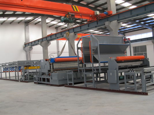 Metodo automatico di Mesh Welding Machine Water Cooling del rotolo di 50m