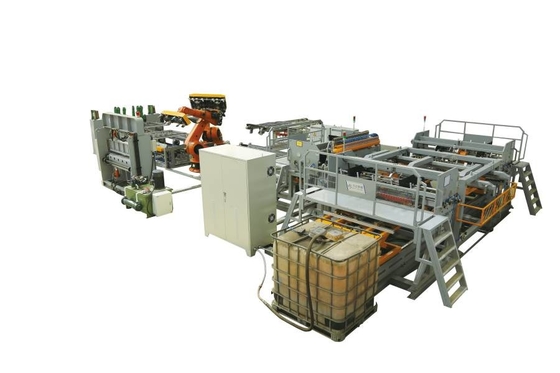 cavo 380v Mesh Bending Machine For Fence di 3.2mm